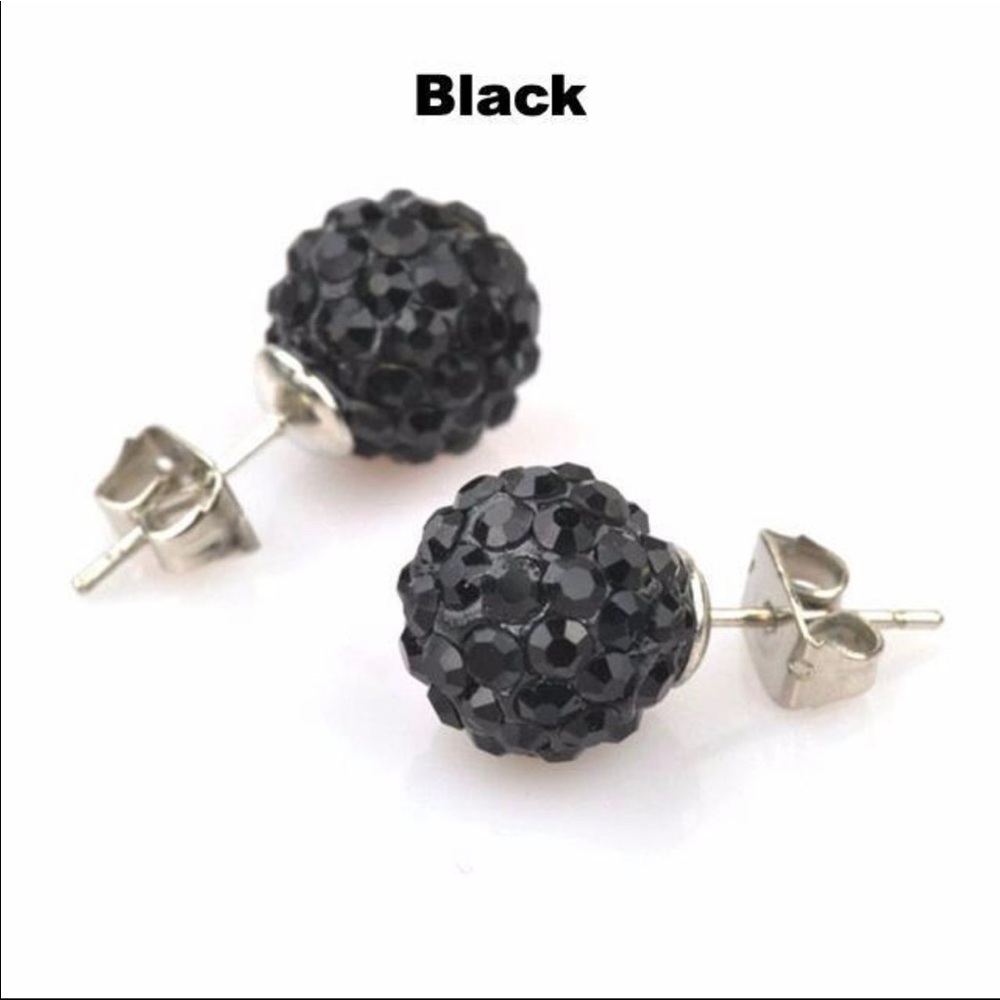 5 pair of Glitter Earring Studs for $12 - Picture 15 of 16